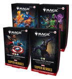 Magic the Gathering Marvel Super Heroes Commander Decks Carton FRANCAIS