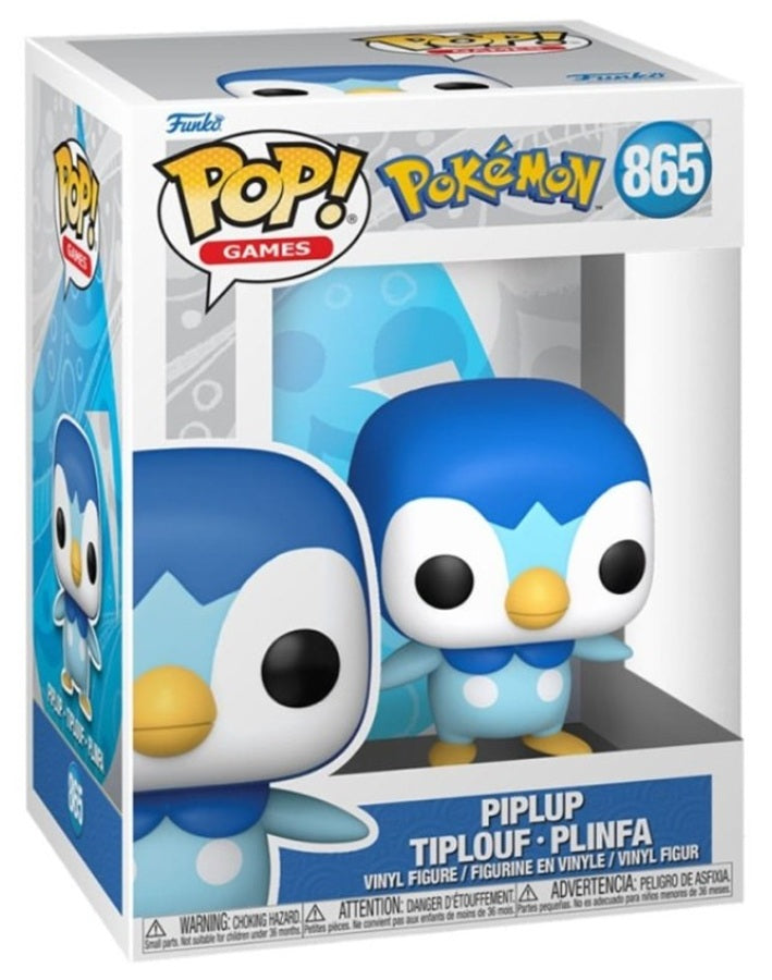Figurine Funko POP! Pokémon Piplup (Tiplouf)