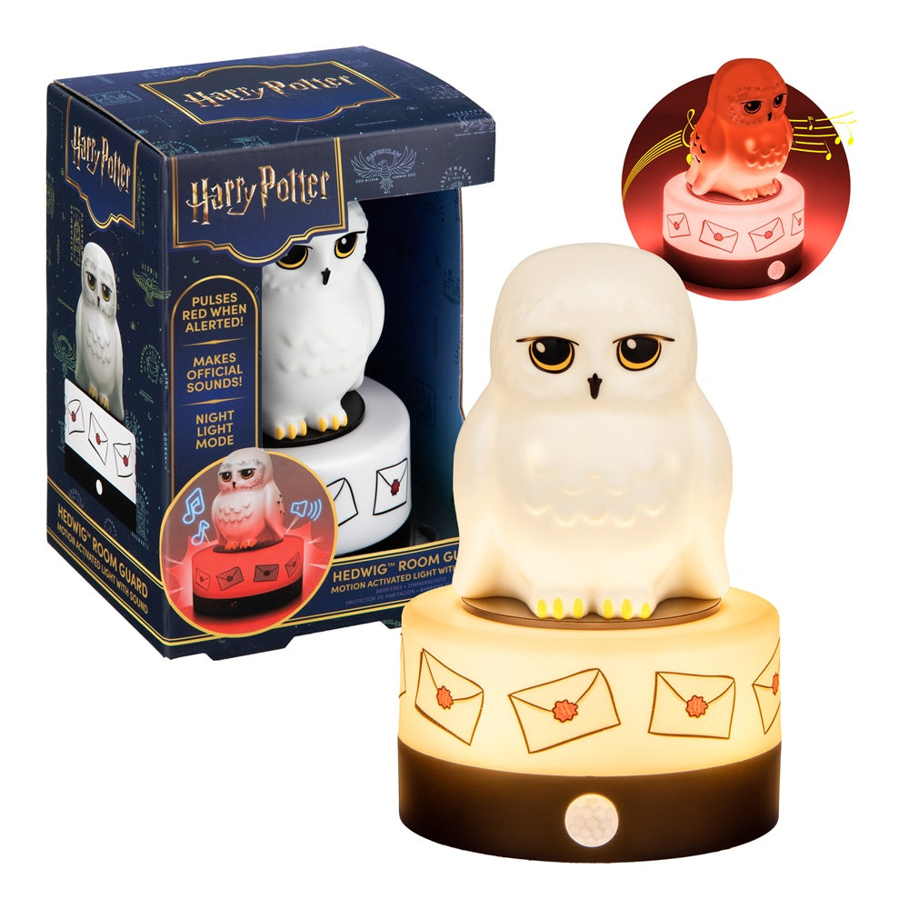HARRY POTTER – Lampe & Son Hedwige avec Détecteur de Mouvement