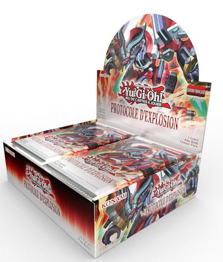 Yu-Gi-Oh! TCG Boîte Display 24 Boosters Protocole d’Explosion
