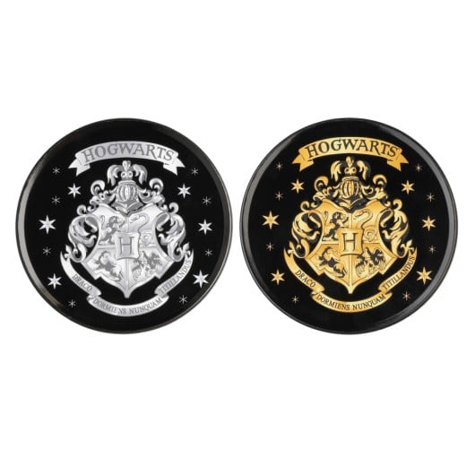 HARRY POTTER – Set de 2 Sous-Verres Poudlard ou Plateforme 9¾