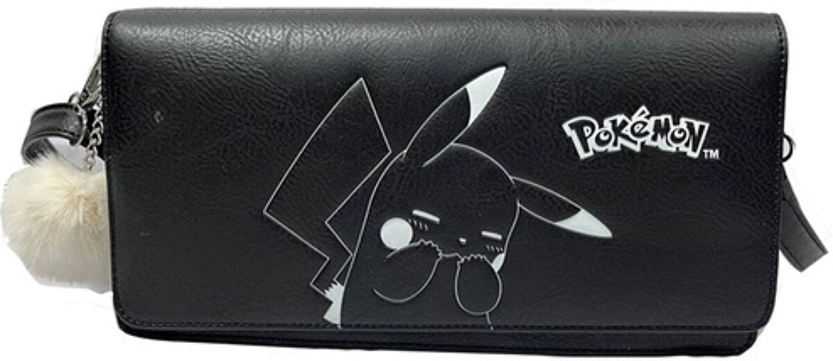 Sac Baguette Pokémon Pikachu Noir
