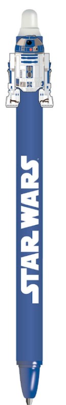 STAR WARS – Stylo à Gel Effaçable – Boba Fett / Dark Vador / R2-D2 / Stormtrooper / Yoda