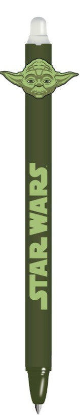STAR WARS – Stylo à Gel Effaçable – Boba Fett / Dark Vador / R2-D2 / Stormtrooper / Yoda