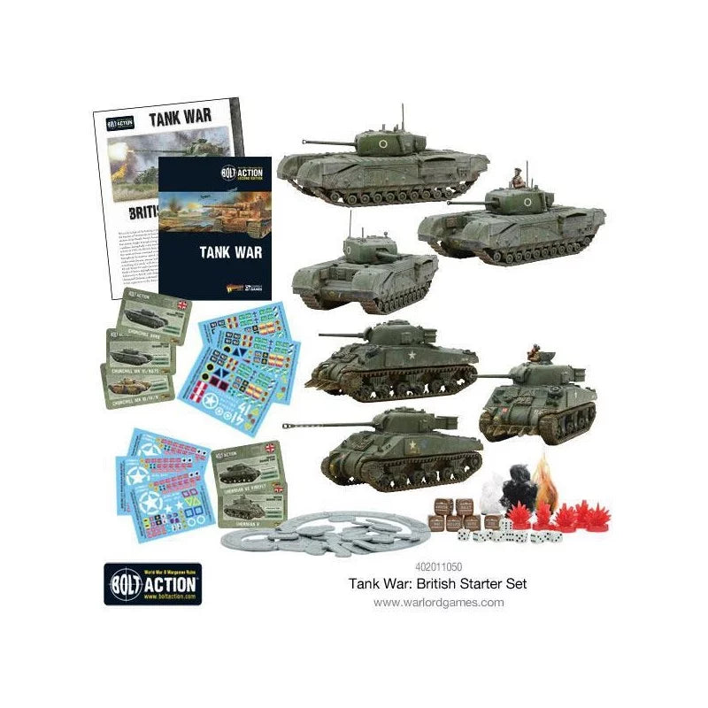 Bolt Action: Tank War British starter set