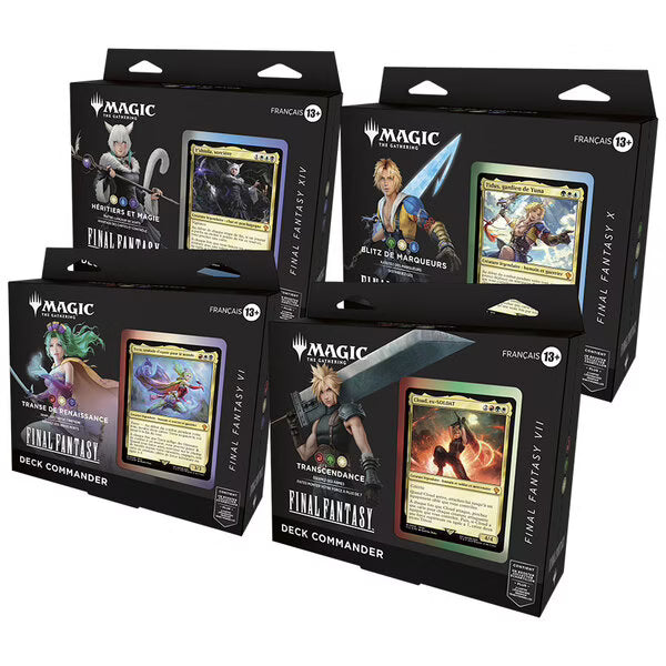 Deck Commander Magic: The Gathering Final fantasy&nbsp;