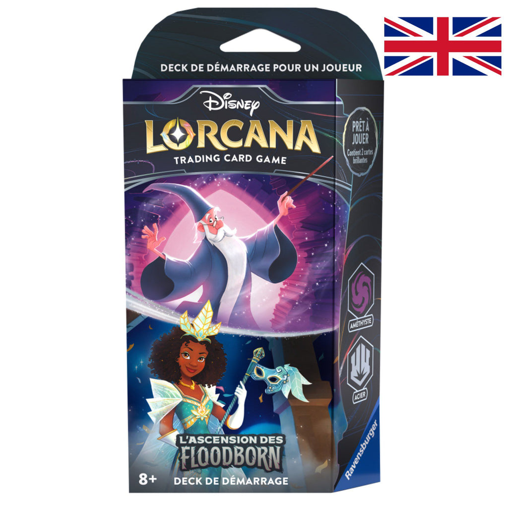 Pack de 2 decks Lorcana Rise of the Floodborn EN