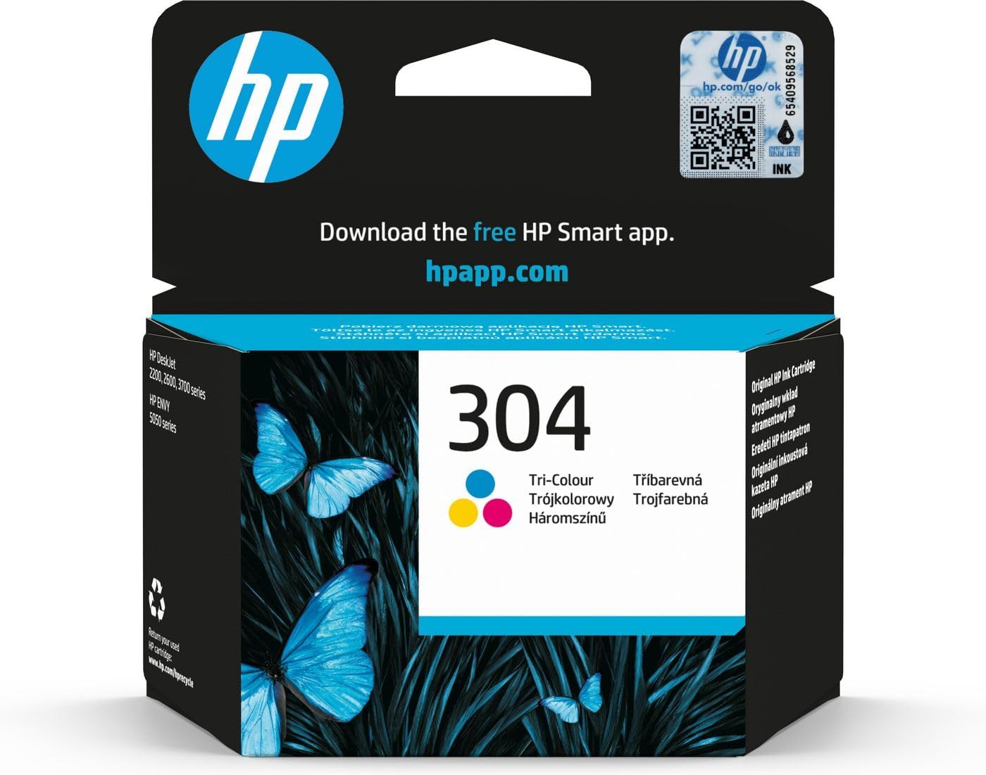 Cartouche HP Originale n° 304 noir pour imprimantes
