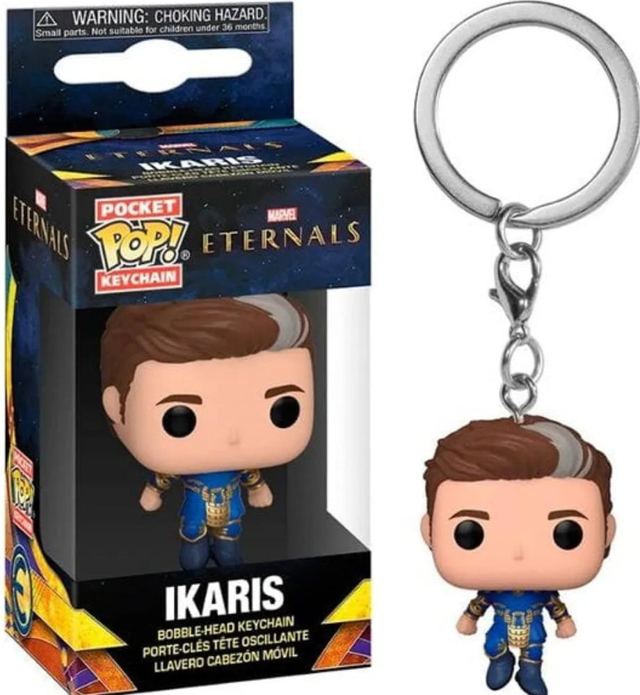 MARVEL ETERNALS – Porte-clés Funko Pocket Pop Kingo & Ikaris