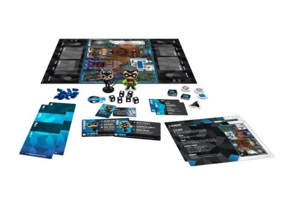 Funkoverse DC Comics – Expandalone Catwoman & Robin  Jeu de Société Stratégique Funko Pop