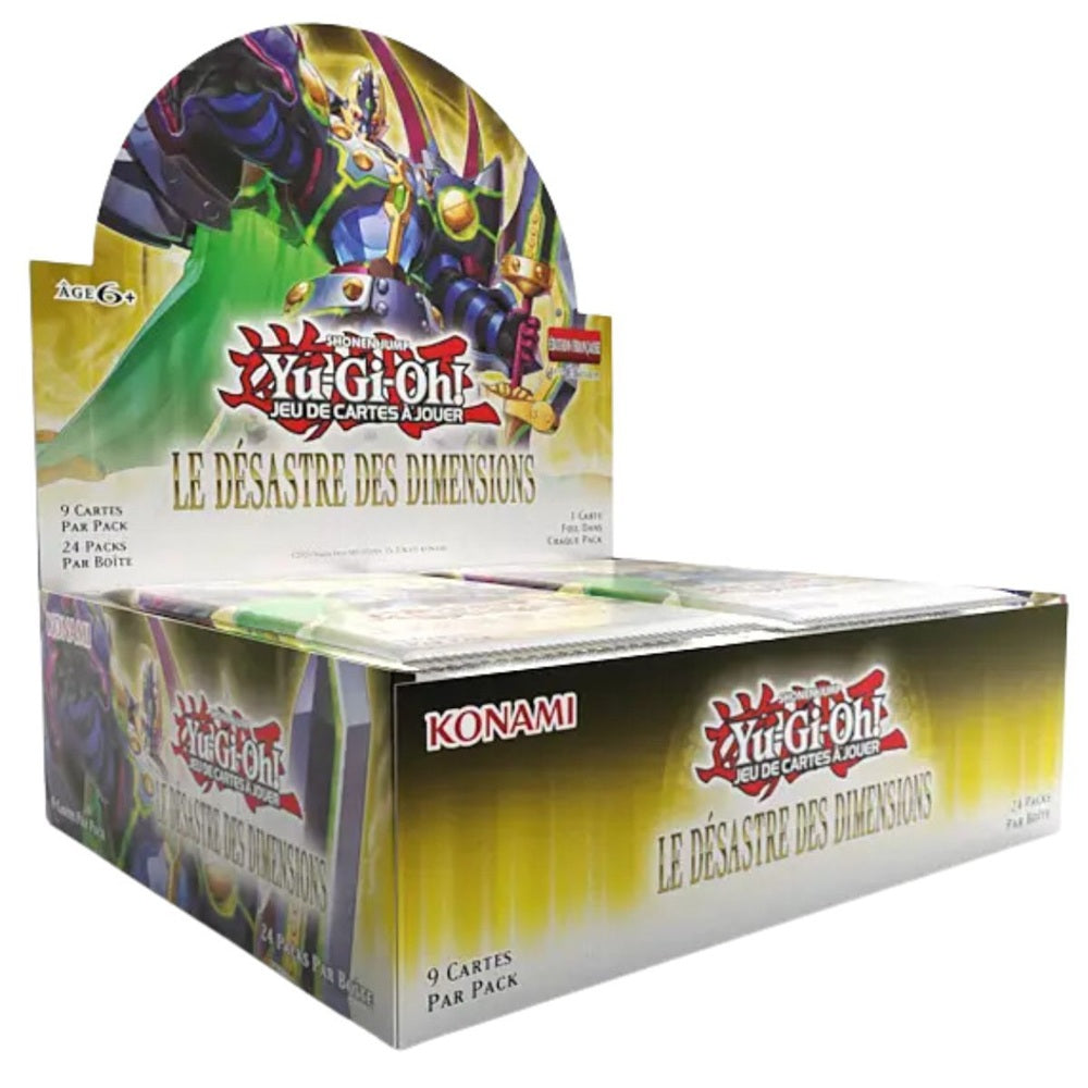 YU-GI-OH !  Le Désastre des Dimensions  Display 24 Boosters