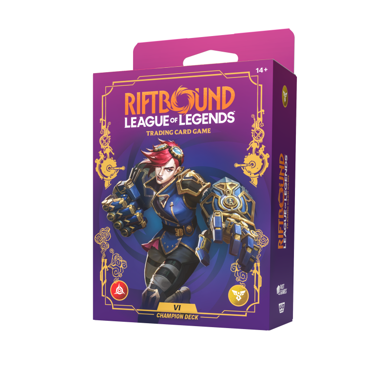Riftbound: League of Legends TCG - Display de Decks de Champion Déchainement : Vi - FR