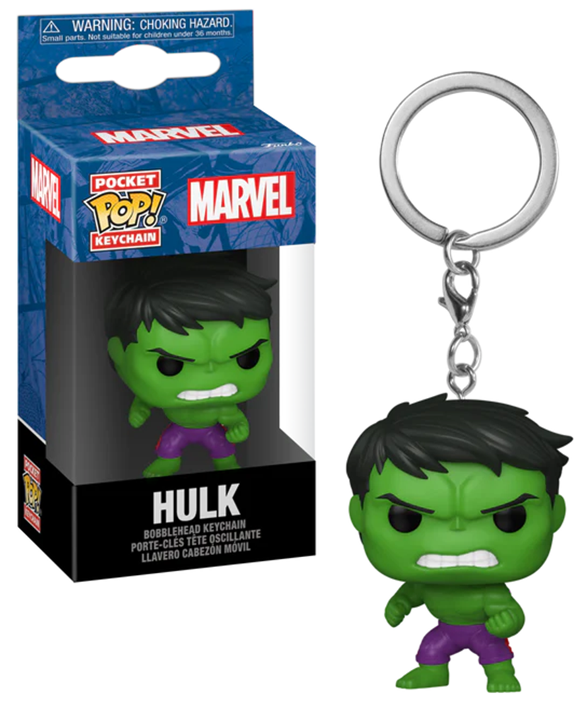 MARVEL – Pocket Pop Keychains  Iron Man, Hulk & Photon