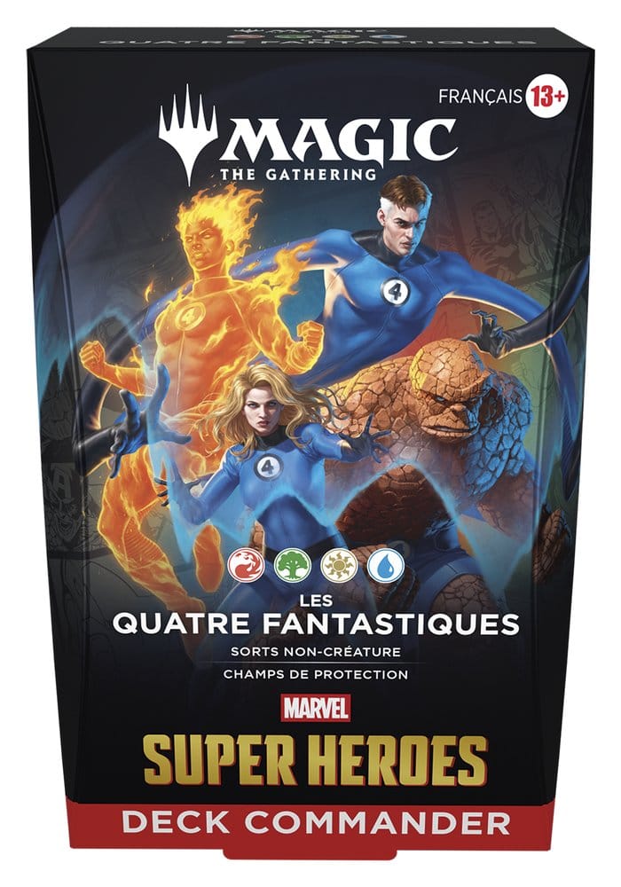 Magic the Gathering Marvel Super Heroes Commander Decks Carton FRANCAIS