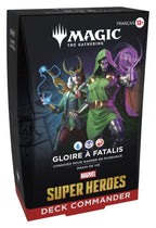 Magic the Gathering Marvel Super Heroes Commander Decks Carton FRANCAIS