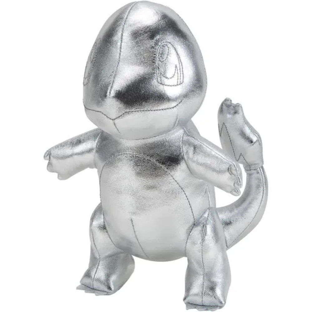 Pokémon – Peluche 25e Anniversaire Silver Édition  Pikachu, Bulbizarre & Salamèche