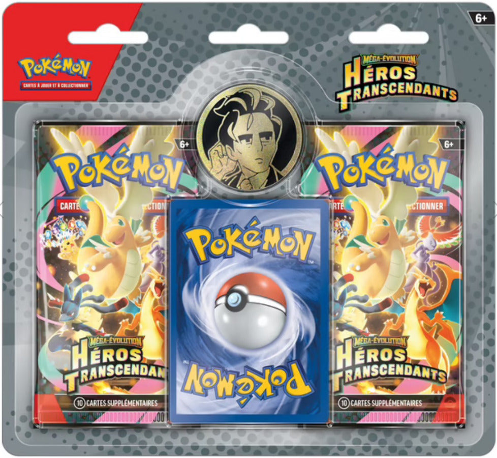 Pack 2 Boosters Pokémon – ME02.5 Héros Transcendants